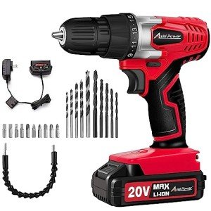 AVID POWER 20V Cordless Drill and Bit Set