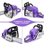 63CC 20" Gas Powered Chainsaw for Cutting Trees