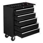 Tuffiom 5-Drawer Rolling Tool Chest with Lock