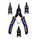 IRWIN VISE-GRIP 6.5-Inch Convertible Snap Ring Pliers