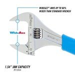 Channellock 8WCB WideAzz Adjustable Wrench with Blue Grips