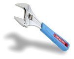 Channellock 8WCB WideAzz Adjustable Wrench with Blue Grips