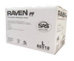 Raven SAS 66518 6 Mil Black Nitrile Gloves - Large