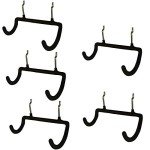 5-Piece Heavy Duty Drill Holder Hooks Set