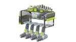 WORKPRO Wall-Mounted Power Tool Organizer Rack