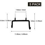 5-Piece Heavy Duty Drill Holder Hooks Set