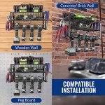 WORKPRO Wall-Mounted Power Tool Organizer Rack