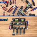 WORKPRO Wall-Mounted Power Tool Organizer Rack