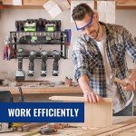 WORKPRO Wall-Mounted Power Tool Organizer Rack
