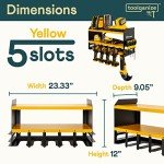 Power Tool Organizer Wall Mount - Heavy Duty Metal