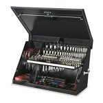 Montezuma XL450B 36-Inch Portable Toolbox - Black