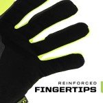 Hi-Viz FastFit Touch Screen Work Gloves - XL