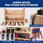 WORKPRO Wall-Mounted Power Tool Organizer Rack