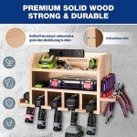 WORKPRO Wall-Mounted Power Tool Organizer Rack