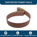 2" x 72" Aluminum Oxide Sanding Belts (10 Pack)
