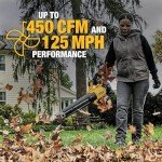 DEWALT 20V MAX Cordless Leaf Blower, 125-MPH