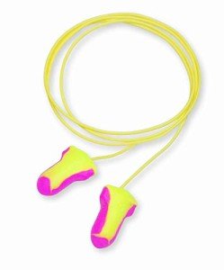 High Visibility Disposable Foam Earplugs - 100 Pairs