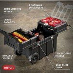 Keter Masterloader Rolling Tool Box with Bins