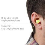 High Visibility Disposable Foam Earplugs - 100 Pairs
