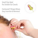 High Visibility Disposable Foam Earplugs - 100 Pairs