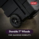 Keter Masterloader Rolling Tool Box with Bins