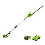 Greenworks 40V Cordless 20" Hedge Trimmer Bundle