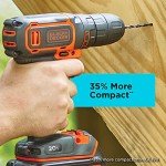 BLACK+DECKER 20V Cordless Drill LD120VA 3/8