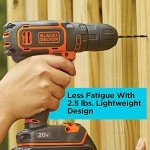 BLACK+DECKER 20V Cordless Drill LD120VA 3/8