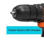 BLACK+DECKER 20V Cordless Drill LD120VA 3/8