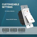 ECOELER 4-Pack Motion Sensor Light Switches