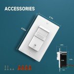 ECOELER 4-Pack Motion Sensor Light Switches
