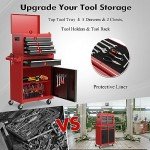 Goplus 5-Drawer Rolling Tool Chest Organizer