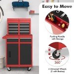 Goplus 5-Drawer Rolling Tool Chest Organizer