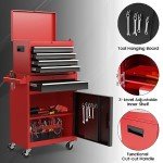 Goplus 5-Drawer Rolling Tool Chest Organizer