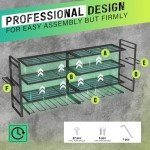 SUNALLY Heavy Duty Power Tool Organizer Rack
