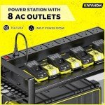 Power Tool Organizer with Charging Station & Wall Mount