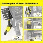 Power Tool Organizer with Charging Station & Wall Mount