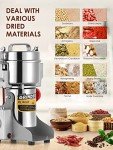 Electric 700g Grain Grinder Mill - 2400W High-Speed