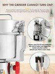 Electric 700g Grain Grinder Mill - 2400W High-Speed