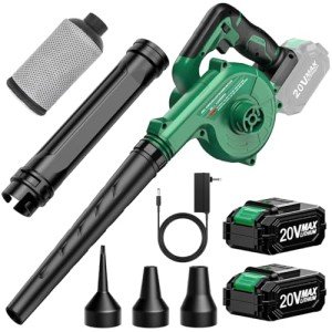 KIMO 2-in-1 Cordless Leaf Blower and Vacuum