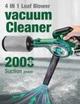 KIMO 2-in-1 Cordless Leaf Blower and Vacuum