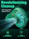 KIMO 2-in-1 Cordless Leaf Blower and Vacuum