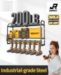 Power Tool Wall Organizer with Drill Holders