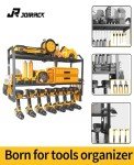 Power Tool Wall Organizer with Drill Holders
