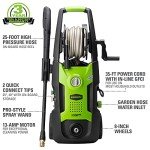 Greenworks 1700 PSI Upright Pressure Washer