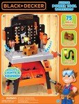 Black+Decker Kids Power Tools Workbench & Toolbox
