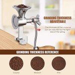 Stainless Steel Manual Grain Mill and Spice Grinder