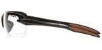 Carhartt Spokane Clear Safety Glasses with Black Frame