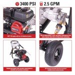 SIMPSON Clean Machine 3400 PSI Gas Pressure Washer