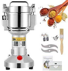 CGOLDENWALL Electric Grain Mill Grinder 300g